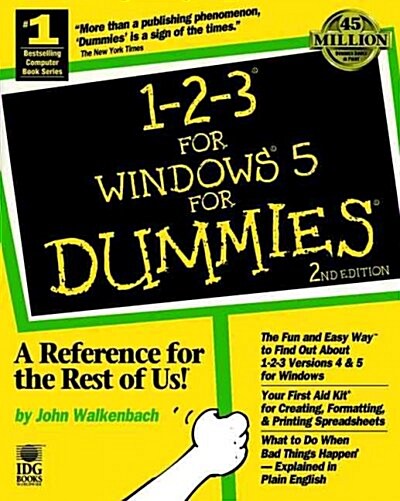 1-2-3 For Windows 5 for Dummies (Paperback, 2nd, Subsequent)
