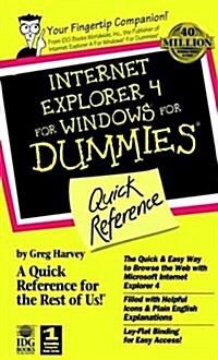 Internet Explorer 4 for Windows for Dummies (Paperback, Spiral)