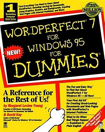 Wordperfect 7 for Windows 95 for Dummies (Paperback)