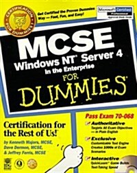 McSe Windows Nt Server 4 in the Enterprise for Dummies (Paperback, CD-ROM)