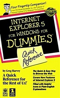 Internet Explorer 5 for Windows for Dummies (Paperback)