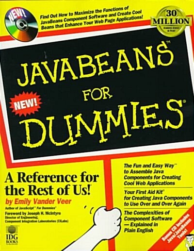 Javabeans for Dummies (Paperback, CD-ROM)