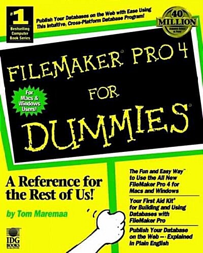 Filemaker Pro 4 for Dummies (Paperback)