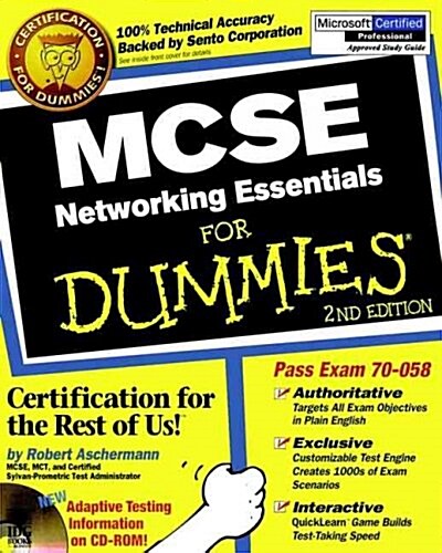 McSe Networking Essentials for Dummies (Paperback, CD-ROM, 2nd)