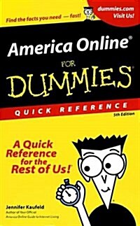 America Online for Dummies Quick Reference (Paperback, 5th, Spiral)