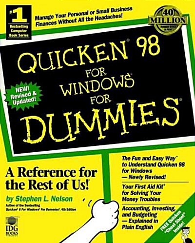 Quicken 98 for Windows for Dummies (Paperback)