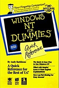 Windows Nt 4 for Dummies (Paperback, Spiral)
