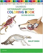 Veterinary Anatomy Coloring Book (Paperback, 2 ed)