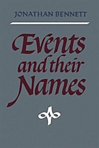 Events and Their Names (Paperback)