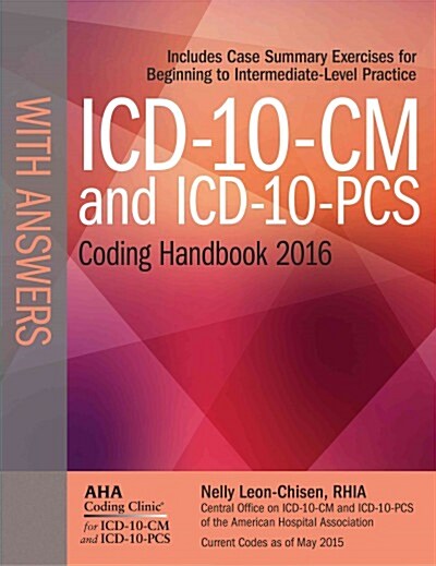 ICD-10-CM and ICD-10-PCs Coding Handbook with Answers 2016 (Paperback, 2016 Revised)