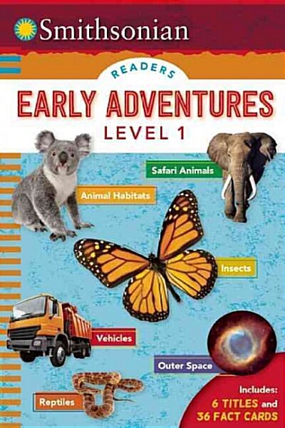 [중고] Smithsonian Readers: Early Adventures Level 1 (Hardcover)