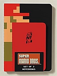 Super Mario Bros. Notebooks (Set of 3) (Hardcover)