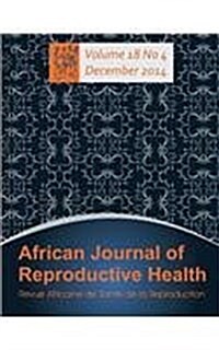 African Journal of Reproductive Health: Vol.18, No.4 December 2014 (Paperback)
