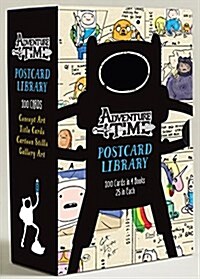 Adventure Time Postcard Library: 100 Cards in 4 Books, 25 in Each (Novelty)