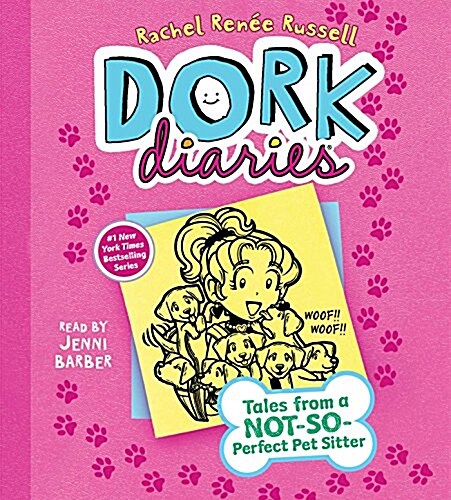 [중고] Dork Diaries 10: Tales from a Not-So-Perfect Pet Sitter (Audio CD)