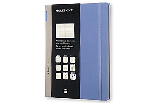 Moleskine Pro Collection Professional Notebook, Extra Large, Lavander Violet, Hard Cover (7.5 X 10) (Other)