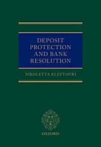 Deposit Protection and Bank Resolution (Hardcover)