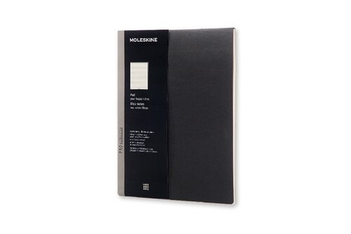 Moleskine Pro Collection Pad, Letter, Black, Soft Cover (8.5 X 11) (Other)