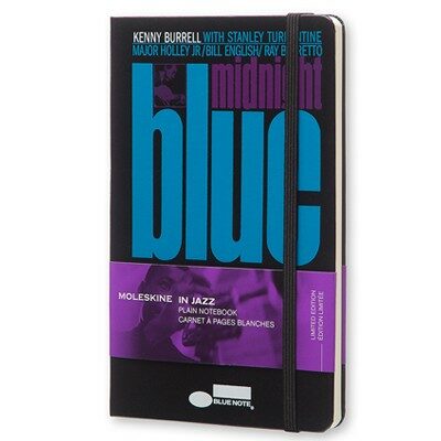 Moleskine Bluenote Limited Edition Notebook, Large, Plain, Black, Hard Cover (5 X 8.25) (Other)