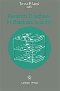 Research Directions in Database Security (Paperback, Softcover Repri)