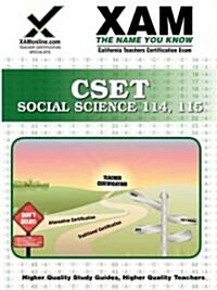 Cset Social Science 114-115 Teacher Certification Test Prep Study Guide (Paperback)