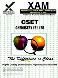 Cset Chemistry 121, 125 Teacher Certification Test Prep Study Guide (Paperback)