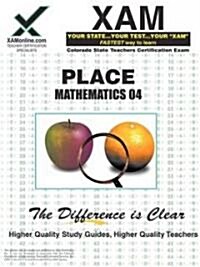 Place Mathematics 04 Teacher Certification Test Prep Study Guide (Paperback)