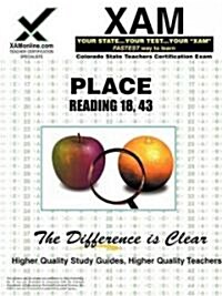 Place Reading 18, 43 Teacher Certification Test Prep Study Guide (Paperback)