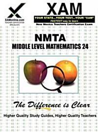 Nmta Middle Level Mathematics 24 Teacher Certification Test Prep Study Guide (Paperback)