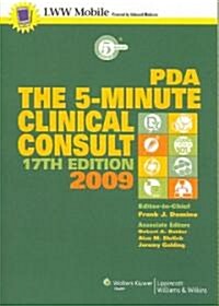 The 5-minute Clinical Consult 2009 (CD-ROM, 17th, FRA)
