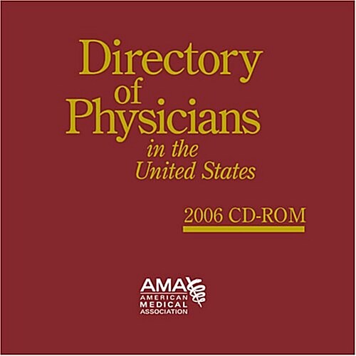 Directory of Physicians in the United States,  2006 (CD-ROM)