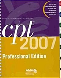 CPT 2007 Professional Edition (Paperback, Spiral)