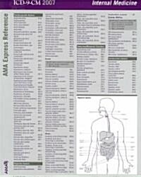 ICD-9-CM 2007 Express Reference Coding Card Internal Medicine (Cards, LAM)