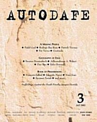 Autodafe 3/4: The Journal of the International Parliament of Writers (Paperback)