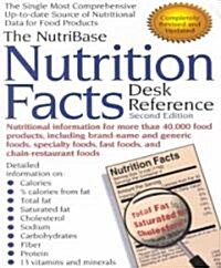 The Nutribase Nutrition Facts Desk Reference: Second Edition (Paperback, 2, Second Edition)