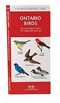 Ontario Birds: A Folding Pocket Guide to Familiar Species (Paperback, 2)