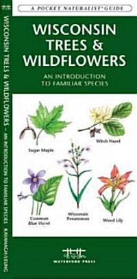 Wisconsin Trees & Wildflowers: A Folding Pocket Guide to Familiar Plants (Paperback)