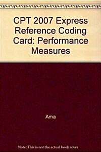 CPT 2007 Express Reference Coding Card (CRD, 1st, LAM, RFC)