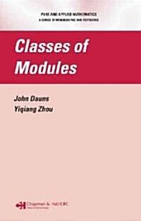 Classes of Modules (Hardcover)