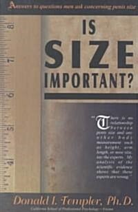 Is Size Important? (Paperback)