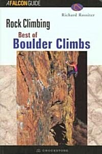 Best of Boulder Rock Climbing (Paperback)