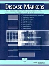 Disease markers Mass Spectrometry And Biomarkers Development (Paperback)