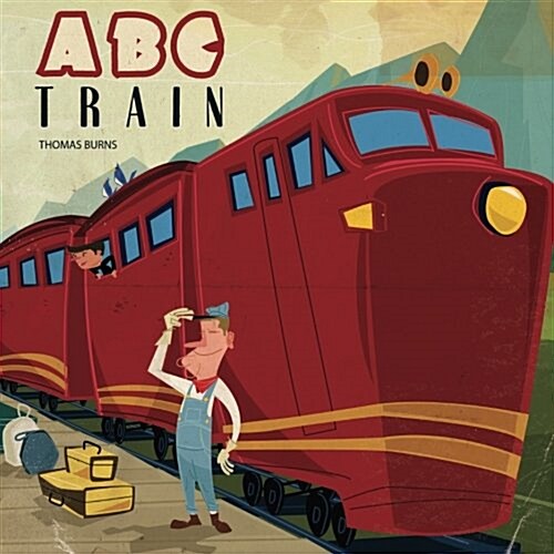 ABC Train (Paperback)