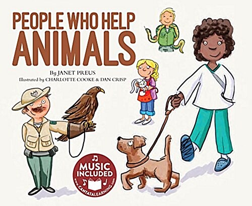 People Who Help Animals [With CD (Audio)] (Paperback)