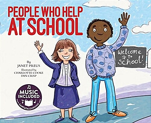 People Who Help at School [With CD (Audio)] (Paperback)