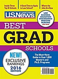 Best Graduate Schools 2016 (Paperback)