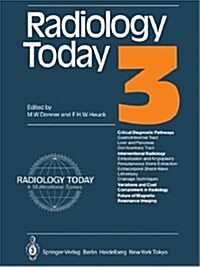 Radiology Today: 3 (Paperback, Softcover Repri)