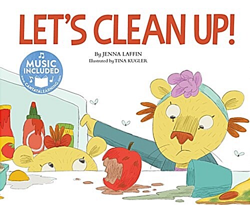 Lets Clean Up! [With CD (Audio)] (Library Binding)