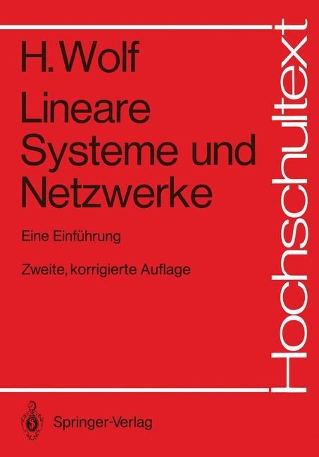 Lineare Systeme Und Netzwerke: Eine Einf?rung (Paperback, 2, 2., Corrected A)