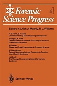 Forensic Science Progress (Paperback, Softcover Repri)